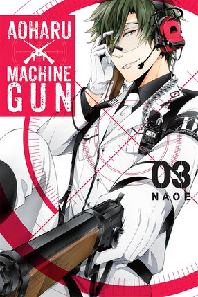 Aoharu X Machinegun vol 03 GN Manga