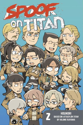 Attack on Titan Spoof on Titan vol 02 GN Manga