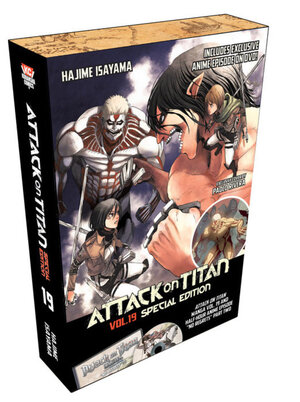 Attack on Titan vol 19 GN Manga w/ DVD