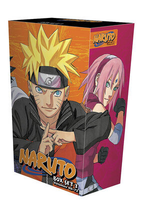 Naruto manga collection 03 vol 49 - 72 GN boxset w/ Premium