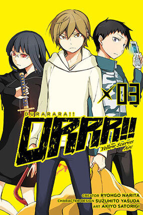 Durarara!! Yellow Scarves Arc vol 03 GN