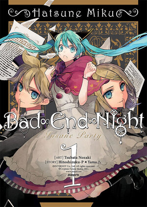 Hatsune Miku Bad End Night vol 01 GN Manga