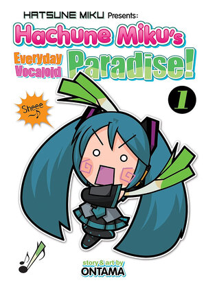 Hatsune Miku Presents Hachune Miku's Everyday Vocaloid Paradise vol 01 GN Manga