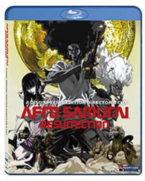 Afro Samurai Movie Ressurection Blu ray