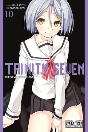 Trinity Seven vol 10 The Seven Magicians GN Manga