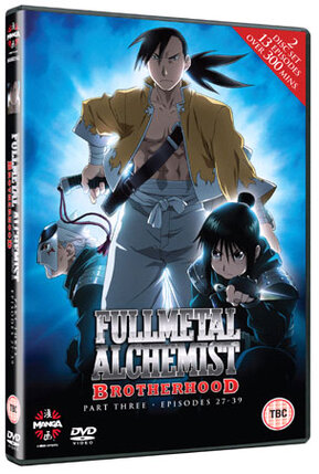 Fullmetal Alchemist Brotherhood part 03 DVD UK