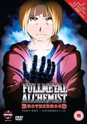 Fullmetal Alchemist Brotherhood part 01 DVD UK