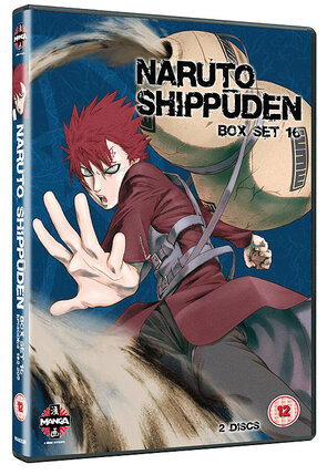 Naruto Shippuden TV box set vol 16 DVD UK