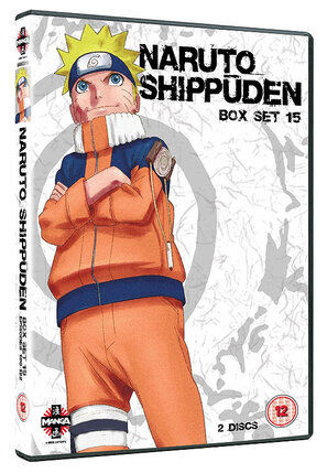 Naruto Shippuden TV box set vol 15 DVD UK