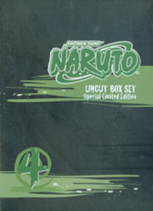 Naruto TV vol 04 uncut DVD box set Limited edition