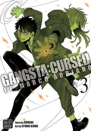 Gangsta Cursed vol 03 GN Manga
