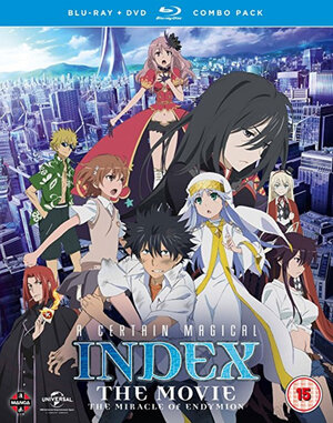 A Certain Magical Index Movie Miracle Blu-Ray/DVD Combo UK