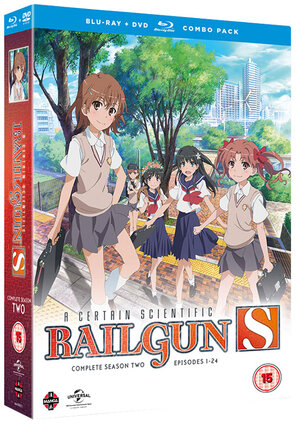 A Certain Scientific Railgun Complete Season 02 Blu-Ray/DVD Combo UK