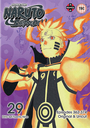 Naruto Shippuden TV box set vol 29 DVD UK