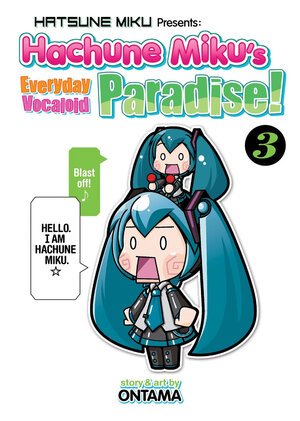Hatsune Miku Presents: Hachune Miku's Everyday Vocaloid Paradise vol 03 GN Manga