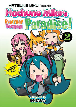 Hatsune Miku Presents: Hachune Miku's Everyday Vocaloid Paradise vol 02 GN Manga