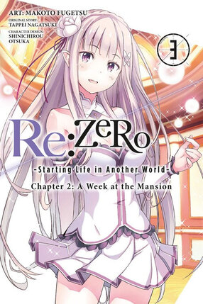 RE:Zero Chapter 2 vol 03 A Week at the Mansion GN Manga