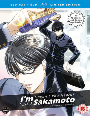 Haven't you heard? i'm Sakamoto Complete Season 01 Blu-Ray/DVD Collector's Edition UK