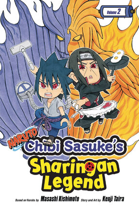 Naruto Chibi Sasuke's Sharingan Legend vol 02 GN Manga