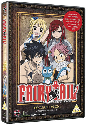 Fairy Tail Collection 01 (Episodes 1-24) DVD UK