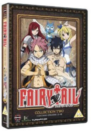 Fairy Tail Collection 02 (Episodes 25-48) DVD UK