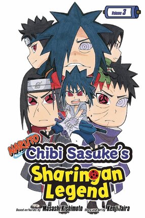 Naruto Chibi Sasuke's Sharingan Legend vol 03 GN Manga