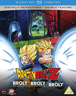 Dragon Ball Z Movie Collection 05 The Broly Trilogy DVD/Blu-Ray Combo UK