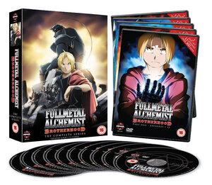 Fullmetal Alchemist Brotherhood - Complete Series DVD UK