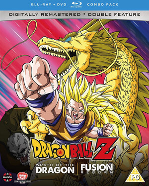 Dragon Ball Z Movie Collection 06 Fusion Reborn -  Wrath of the Dragon DVD/Blu-Ray Combo UK