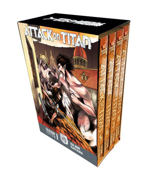 Attack on Titan Season one Box Set Part 02 GN Manga