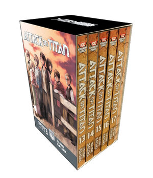 Attack on Titan Season three Box Set Part 01 (13-17) GN Manga
