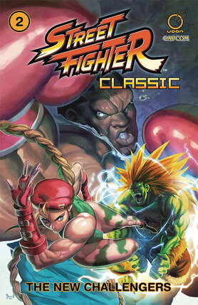 Street Fighter Classics vol 02 New Challengers GN Manga