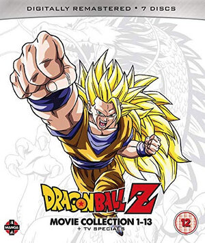 Dragon Ball Z Movie Complete Collection Movies 1-13 + TV Specials Blu-Ray UK