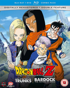 Dragon Ball Z Specials Double Feature - The history of Trunks/Bardock the father of Goku DVD/Blu-Ray Combo UK