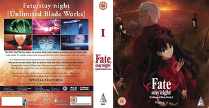 Fate Stay Night Unlimited Bladeworks Part 01 Blu-Ray UK