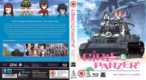 Girlz und panzer Complete Collection Blu-Ray UK