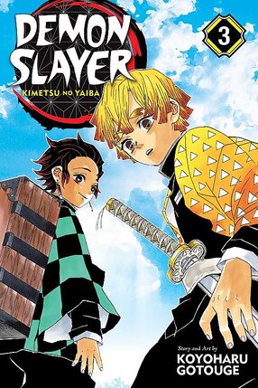 Demon Slayer: Kimetsu no Yaiba vol 03 GN Manga