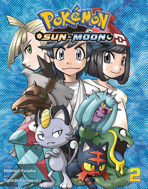 Pokemon Sun & Moon vol 02 GN Manga