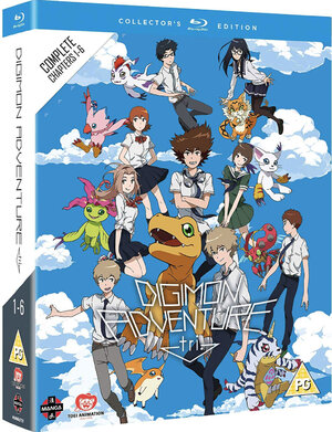 Digimon Adventure Tri Complete Movie Collection Blu-Ray UK