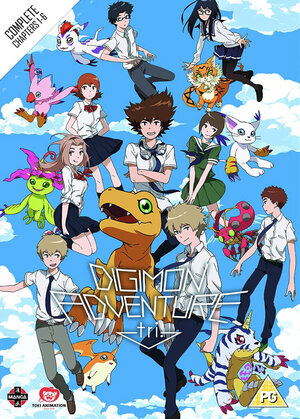 Digimon Adventure Tri Complete Movie Collection DVD UK
