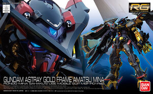 Mobile Suit Gundam Plastic Model Kit - RG 1/144 Gundam Astray Gold Frame Amatsu Mina
