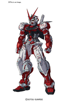 Mobile Suit Gundam Plastic Model Kit - RG 1/144 Gundam Astray Red Frame