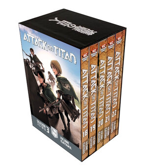 Attack on Titan Season 03 Box Set Part 02 (18-22) GN Manga