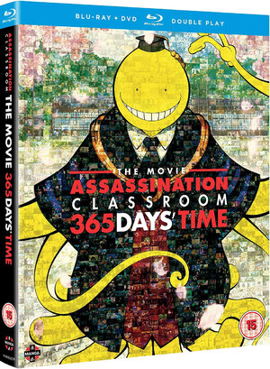 Assassination Classroom the Movie 365 Days' Time DVD/Blu-Ray Combo UK