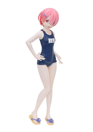 Re:Zero Premium PVC Figure - Ram School Swimsuit