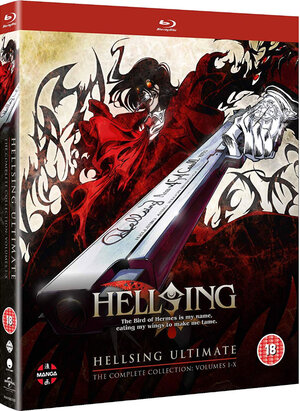 Hellsing Ultimate vol 1-10 Complete Collection Blu-Ray UK
