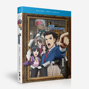 Ace Attorney Season 02 Part 01 Blu-Ray/DVD