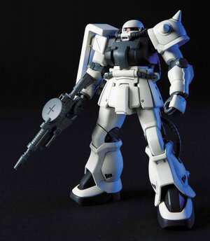 Mobile Suit Gundam Plastic Model Kit - HGUC Zaku-F2 Earth Fed Type 1/144