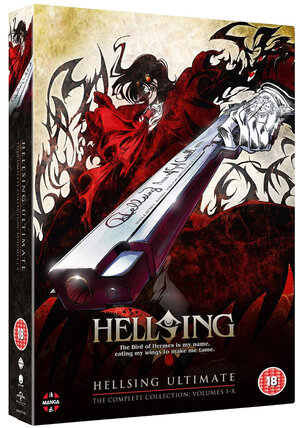 Hellsing Ultimate vol 1-10 Complete Collection DVD UK