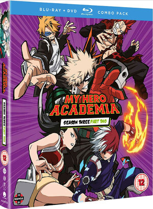 My Hero Academia Season 03 Part 02 Blu-Ray/DVD Combo UK